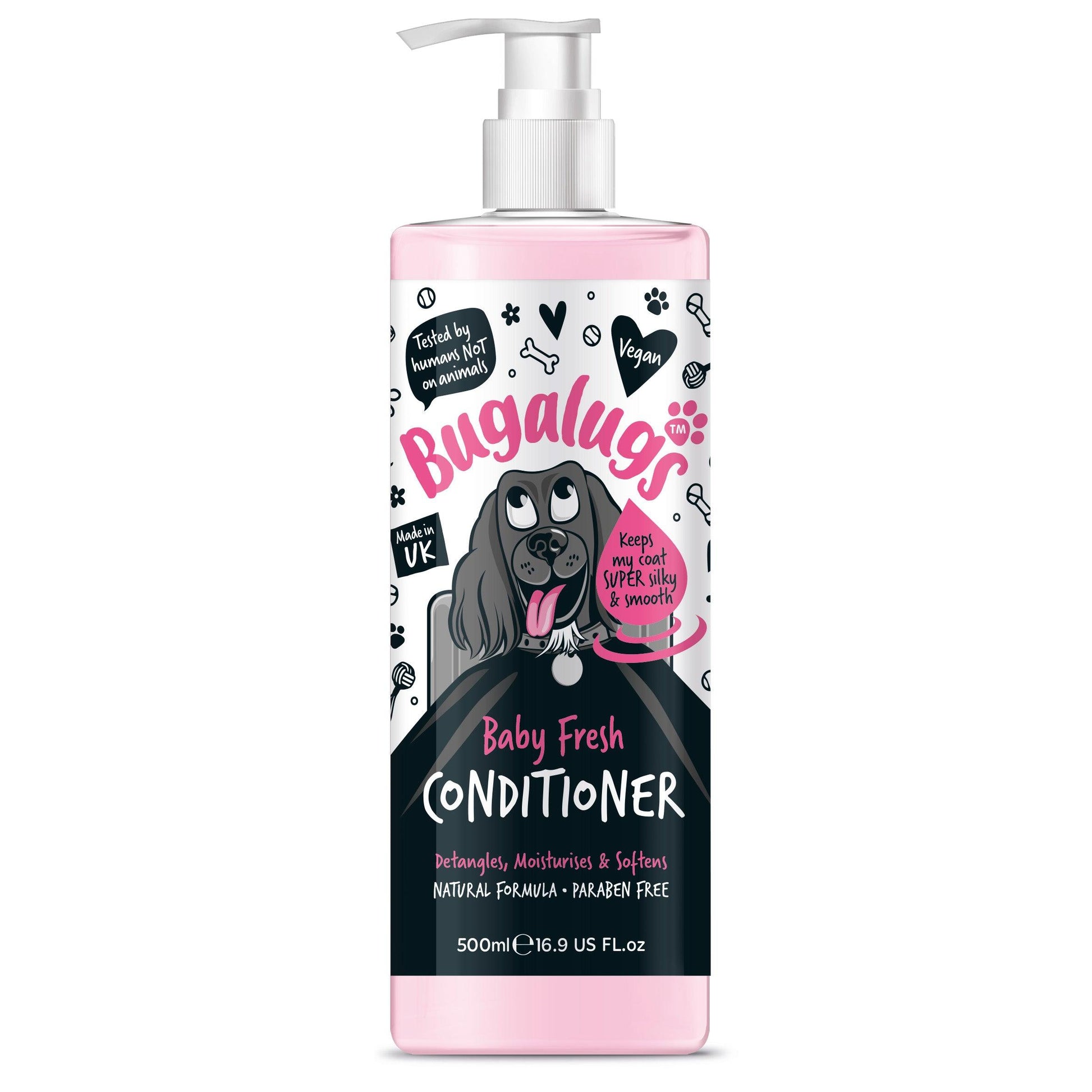 Bugalugs Baby Fresh Dog Conditioner - Happipaws Ltd