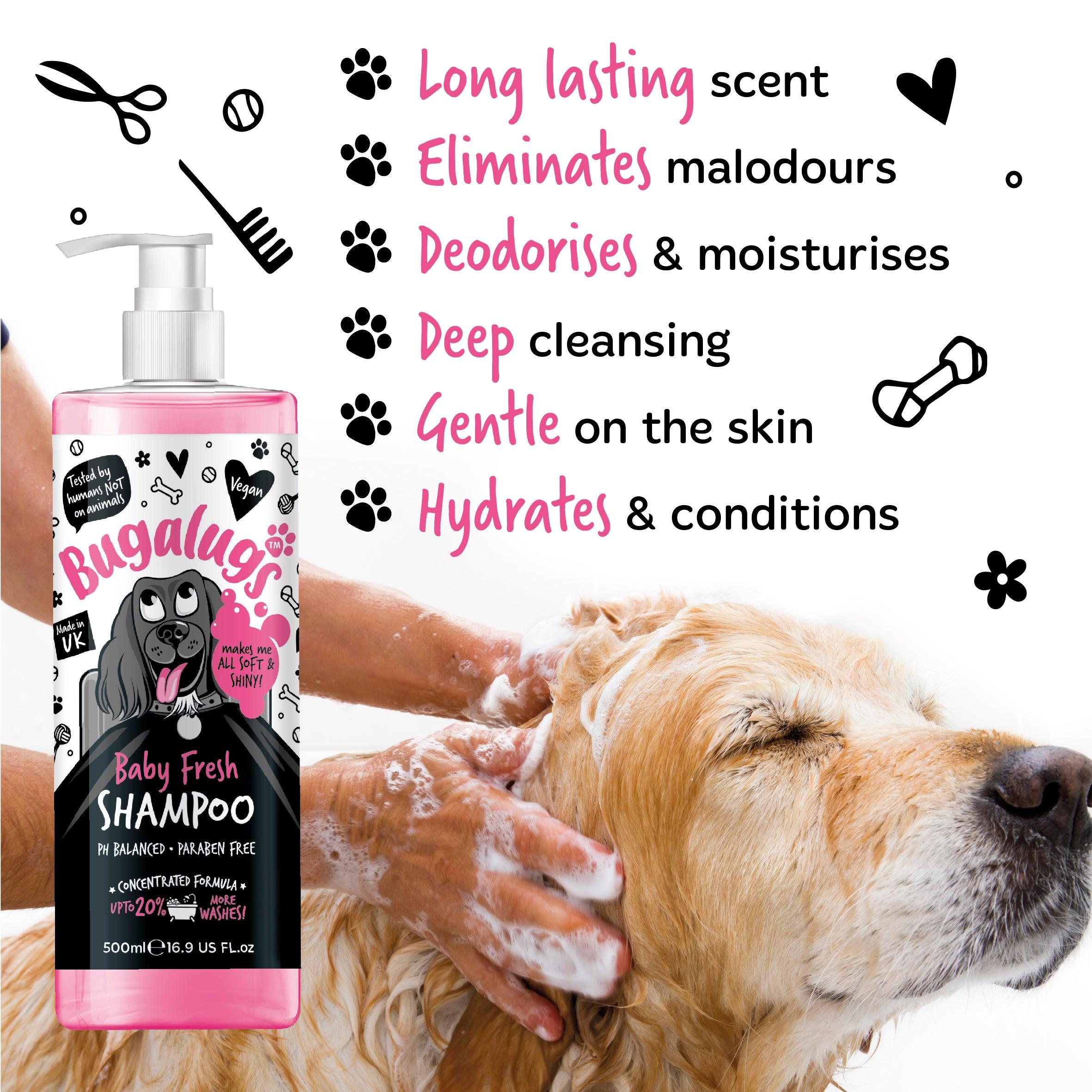 Bugalugs Baby Fresh Dog Shampoo Happipaws Ltd