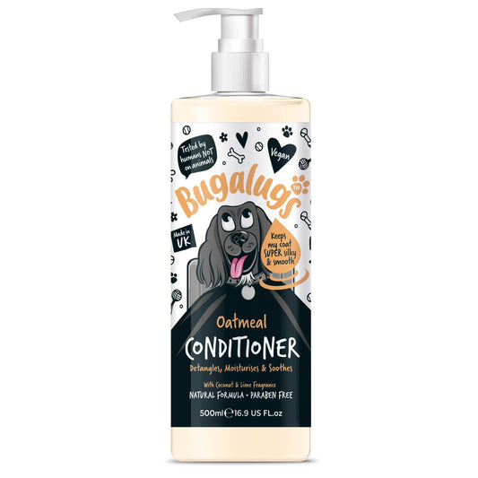 Bugalugs Soothing Oatmeal Dog Conditioner - Happipaws Ltd